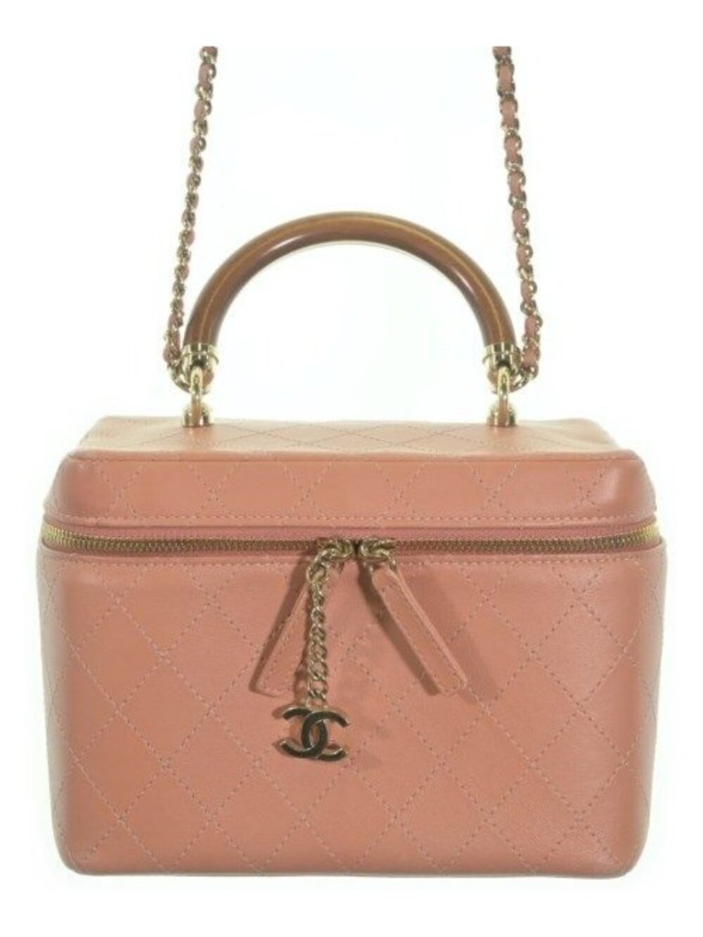 Chanel Quilted Chain Vanity Shoulder Bag
